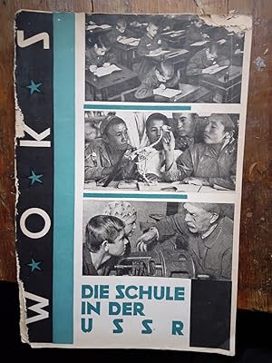 WOKS Sozialistischer Aufbau in der USSR Illustrierte Sammelhefte 1933 Nr. 1-2