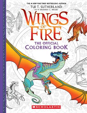 Seller image for Official Wings of Fire Coloring Book (Media Tie-In) (Paperback or Softback) for sale by BargainBookStores