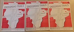 Seller image for 1989 EFFINGHAM COUNTY ILLINOIS GENEALOGICAL SOCIETY CROSS ROAD TRAILS 3 VOLS for sale by ROXY'S READERS