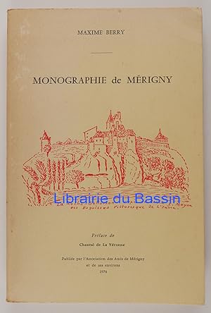 Imagen del vendedor de Monographie de Mrigny a la venta por Librairie du Bassin