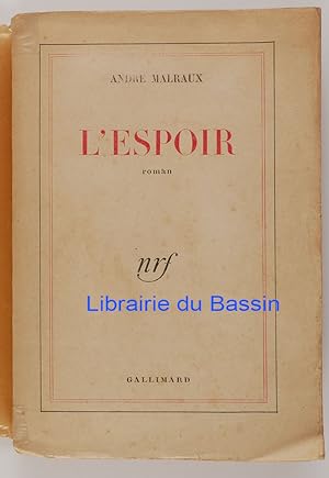 Immagine del venditore per L'espoir venduto da Librairie du Bassin