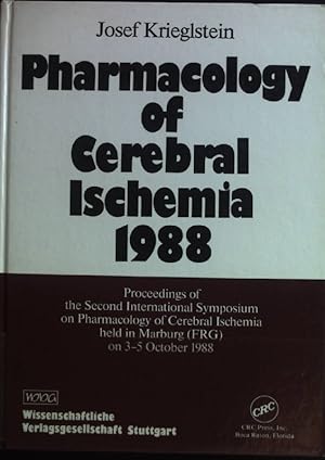 Seller image for Pharmacology of cerebral ischemia 1988. for sale by books4less (Versandantiquariat Petra Gros GmbH & Co. KG)