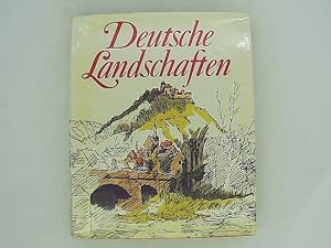 Bild des Verkufers fr Deutsche Landschaften. Mit Zeichnungen von Heinrich Klumbies und Gerhart Kraaz. zum Verkauf von Das Buchregal GmbH