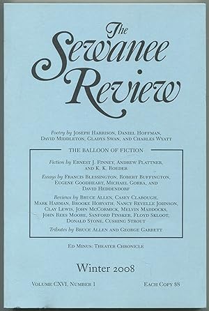 Image du vendeur pour The Sewanee Review - Volume CXVI, Number 1, January-March 2008 mis en vente par Between the Covers-Rare Books, Inc. ABAA