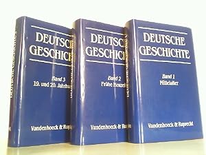 Bild des Verkufers fr Deutsche Geschichte 1735-1985. Hier in 3 Bnden komplett ! Sonderausgabe 250 Jahre Vandenhoeck & Ruprecht 1735-1985. zum Verkauf von Antiquariat Ehbrecht - Preis inkl. MwSt.