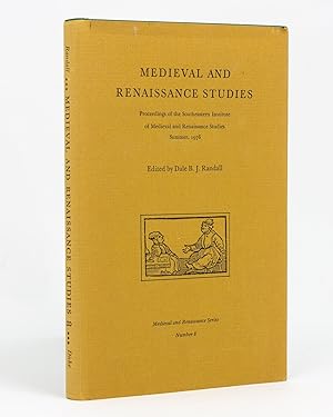 Seller image for Medieval and Renaissance Studies. Proceedings of the Southeastern Institute of Medieval and Renaissance Studies Summer, 1976 for sale by Michael Treloar Booksellers ANZAAB/ILAB