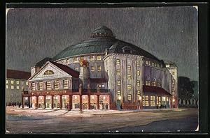 Seller image for Ansichtskarte Dresden-Neustadt, Stosch-Sarrasani, prachtvolles Zirkusgebude in der Stadt for sale by Bartko-Reher