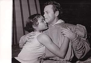 Time Runs (Original photograph of Orson Welles and Eartha Kitt from the 1950 play)