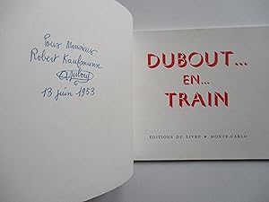 Image du vendeur pour Dubout. en train mis en vente par Arnaud Mary