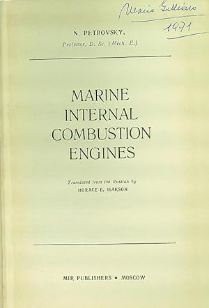 Marine internal combustion engines