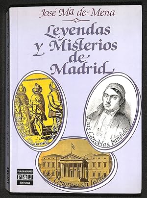 Imagen del vendedor de Leyendas y misterios De Madrid a la venta por Els llibres de la Vallrovira