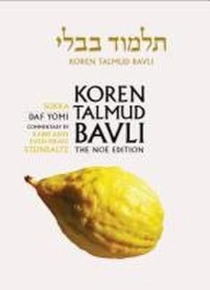 Seller image for Koren Talmud Bavli: Sukka Daf Yomi : The Noe Edition: Tractate Sukka, Noe Daf Yomi Black & White Edition, Hebrew/English for sale by buchversandmimpf2000