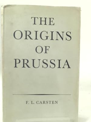 Seller image for The Origins of Prussia for sale by World of Rare Books