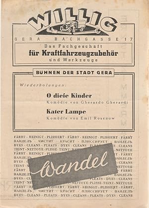 Bild des Verkäufers für Programmheft Emmerich Kalmann GRÄFIN MARIZA ca. 1946 zum Verkauf von Programmhefte24 Schauspiel und Musiktheater der letzten 150 Jahre