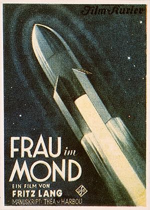 "LA FEMME SUR LA LUNE" Réalisé par Fritz LANG en 1929 avec Gerda MAURUS, Willy FRITSCH / Diaposit...