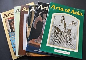 Arts of Asia. Volume 8, Nos. 1-6, the six bi-monthly issues for 1978.