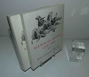 Kléber en Égypte 1798-1800. Kléber et Bonaparte. 1798-1799. Tome 1 et 2. IFAO du caire. 1988.