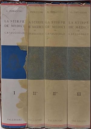 Seller image for La Stirpe De' Medici di Cafaggiolo Saggio di ricerche sulla trasmissione ereditaria dei caratteri biologici for sale by Biblioteca di Babele