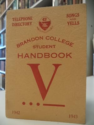 Brandon College Student Handbook 1942-1943
