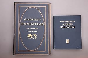 ANDREES ALLGEMEINER HANDATLAS. In 228 Haupt- und 211 Nebenkarten