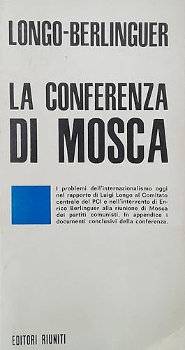 La conferenza di Mosca