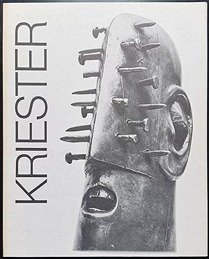 Rainer Kriester. Skulpturen 1972 - 1979. Ausstellungskatalog 3.2. - 1.3.1980. Mit handsignierter ...