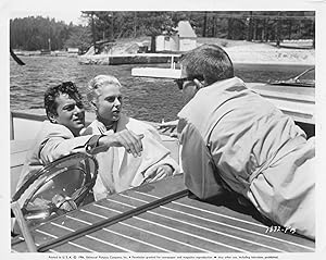 Bild des Verkufers fr Mister Cory (Original photograph of Blake Edwards, Tony Curtis, and Martha Hyer on location for the 1957 film) zum Verkauf von Royal Books, Inc., ABAA