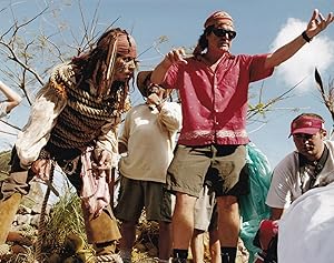 Bild des Verkufers fr Pirates of the Caribbean: The Curse of the Black Pearl (Original photograph from the set of the 2003 film) zum Verkauf von Royal Books, Inc., ABAA