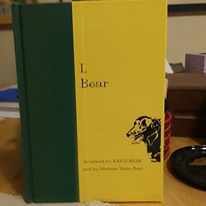 Immagine del venditore per I, Bear venduto da Quailcottage Books