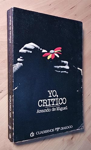 Imagen del vendedor de Yo, critico a la venta por Llibres Bombeta