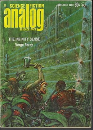 Image du vendeur pour ANALOG Science Fiction/ Science Fact: November, Nov. 1968 mis en vente par Books from the Crypt