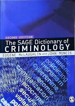 Imagen del vendedor de The Sage Dictionary of Criminology a la venta por Berliner Bchertisch eG