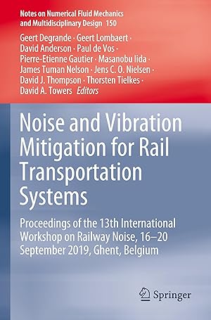 Image du vendeur pour Noise and Vibration Mitigation for Rail Transportation Systems mis en vente par moluna