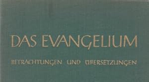 ( 2 BÄNDE ) Das Evangelium. Übersetzungen. Von Emil Bock. Betrachtungen und Übersetzungen; III un...