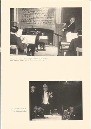 LAMINA V03065: Sergiu Celibidache, Orquesta Sinfonica de Suecia