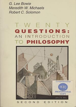 Bild des Verkufers fr Twenty Questions: An Introduction to Philosophy. zum Verkauf von Fundus-Online GbR Borkert Schwarz Zerfa