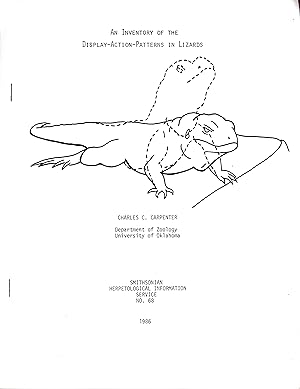 Seller image for An Inventory of the Display-Action-Patterns in Lizards for sale by Frank's Duplicate Books