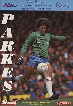 Image du vendeur pour PARKES - PHIL PARKES TESTIMONIAL BROCHURE mis en vente par Sportspages