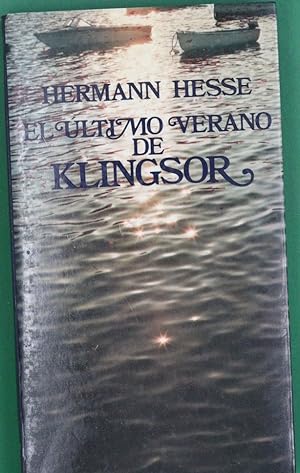 Imagen del vendedor de El último verano de Klingsor a la venta por Librería Alonso Quijano