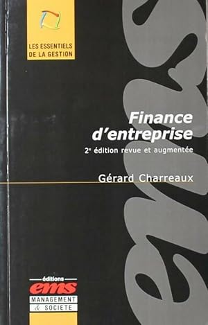 Finance d'entreprise 2e  dition - G rard Charreaux