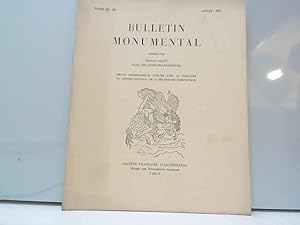 Bild des Verkufers fr Bulletin Monumental tome 131- III anne 1973 zum Verkauf von JLG_livres anciens et modernes