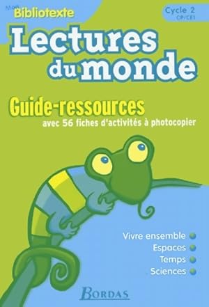 Image du vendeur pour Lectures du monde : Mon bibliotexte cycle 2 (manuel du professeur) - Collectif mis en vente par Book Hmisphres