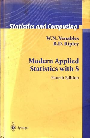 Imagen del vendedor de Modern applied statistics with S - William N. Venables a la venta por Book Hmisphres