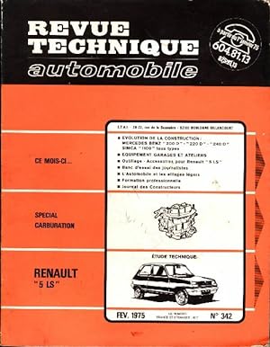 Revue technique automobile n°342 : Renault 5 - Collectif
