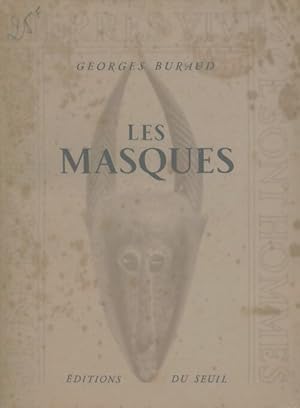 Bild des Verkufers fr Les masques - Georges Buraud zum Verkauf von Book Hmisphres