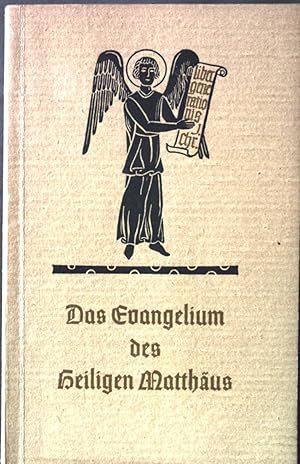 Bild des Verkufers fr Das Evangelium des heiligen Matthus. zum Verkauf von books4less (Versandantiquariat Petra Gros GmbH & Co. KG)