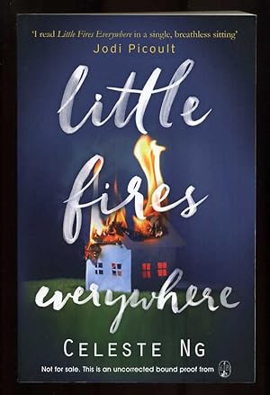 Seller image for Little Fires Everywhere; PROOF for sale by Blaeberry Books