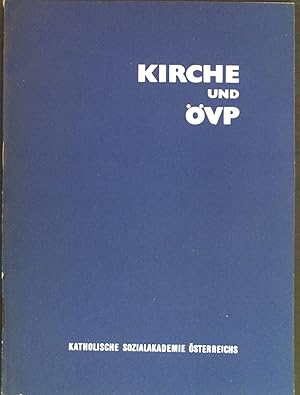 Bild des Verkufers fr Kirche und VP - ein gestrtes Verhltnis? - in: Kirche und VP. zum Verkauf von books4less (Versandantiquariat Petra Gros GmbH & Co. KG)