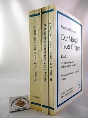 Der Mensch in der Gruppe. DREI (3) Bände. Band 1 : Sozialpsychologische und dynamische Aspekte. (...