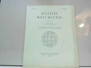 Image du vendeur pour Bulletin Monumental Tome 133 N4 - mis en vente par JLG_livres anciens et modernes